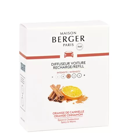 Ricarica in ceramica per Auto Orange de Cannelle / Arancia alla Cannella - Lampe Berger