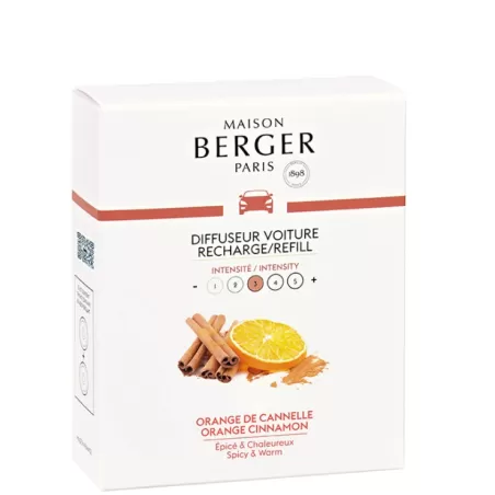 Ricarica in ceramica per Auto Orange de Cannelle / Arancia alla Cannella - Lampe Berger