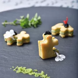 Stampo in silicone Puzzle HO.RE.CA. Eureka! - Pavoni 2