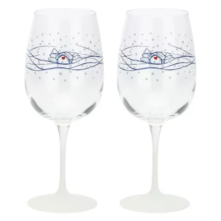 Set 2 calici vino Chiaro di luna - Thun