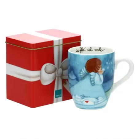 Mug con scatola in latta Chiaro di luna - Thun