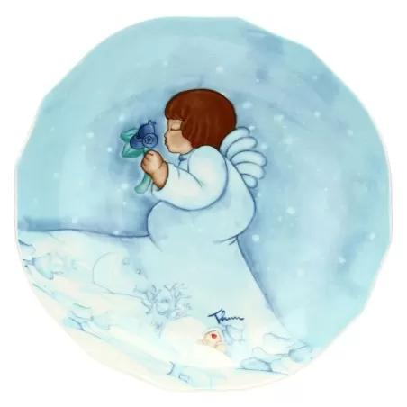 Piatto stella grande Chiaro di luna - Thun