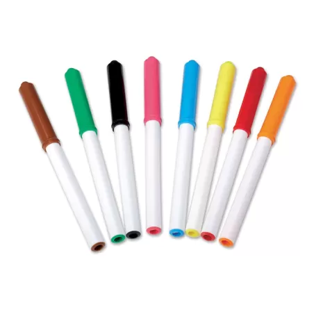 8 PENNARELLI A PUNTA FINE ALIMENTARI VARI COL