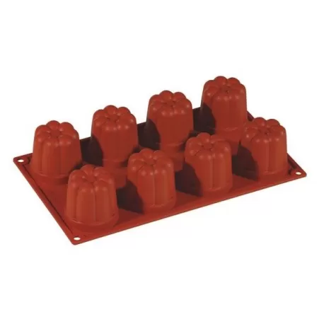 Stampo in silicone 8 porzioni Bavarese - Pavoni