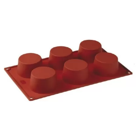 Stampo in silicone 6 porzioni CupCake - Pavoni