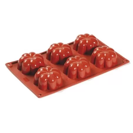 Stampo in silicone 6 porzioni Charlotte - Pavoni