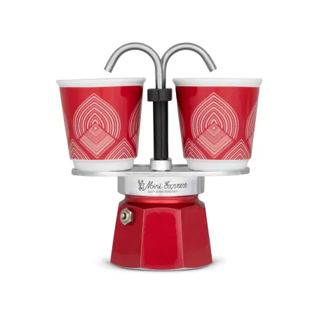 Moka Mini Express 2 tazza in alluminio Centenario - Bialetti