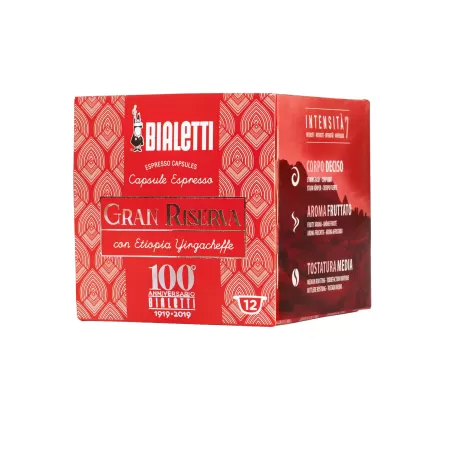 Capsule caffè Gran Riserva Etiopia Yirgacheffe - Bialetti
