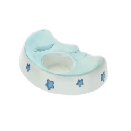 Porta candela a forma di Luna Chiaro di luna - Thun