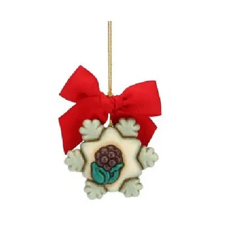 Addobbo grande fiocco di neve - Thun