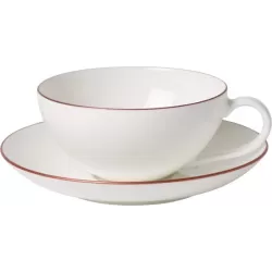 Anmut Rosewood Tazza te con Piatto 2 pezzi - Villeroy & Boch