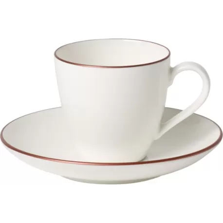 Anmut Rosewood Tazza espresso con piatto 2 pezzi - Villeroy & Boch