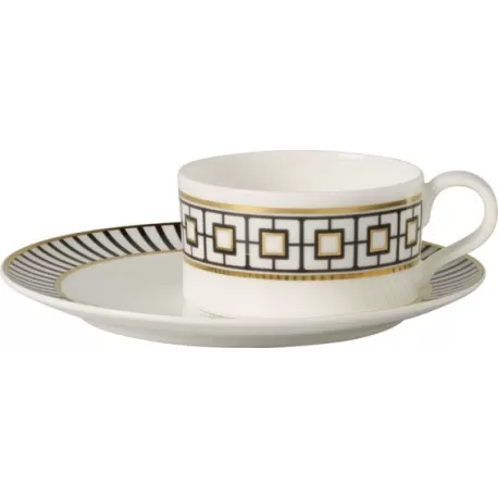 MetroChic Tazza te con Piatto 2 pezzi - Villeroy & Boch