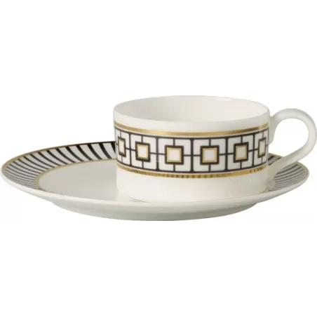 MetroChic Tazza te con Piatto 2 pezzi - Villeroy & Boch