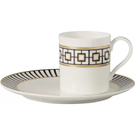 MetroChic Tazza caffe con piatto 2 pezzi - Villeroy & Boch
