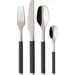 S+ Cosy Grey Servizio tavola 24 pezzi - Villeroy & Boch