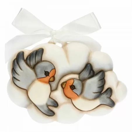 Formella rondine Pioggia di colori - Thun