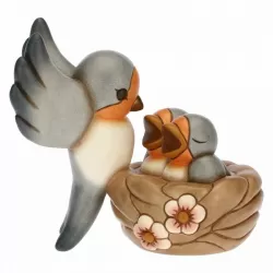 Rondine con nido Pioggia di colori - Thun