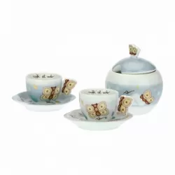 Set 2 tazzine caffè e zuccheriera Pioggia di colori - Thun