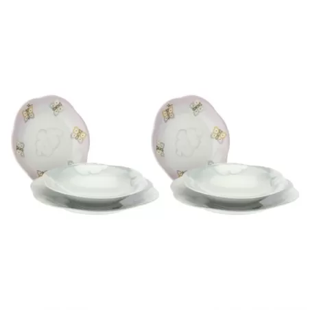 Set 6 piatti Pioggia di colori - Thun