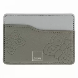 Porta tessere in ecopelle Pioggia di colori - Thun