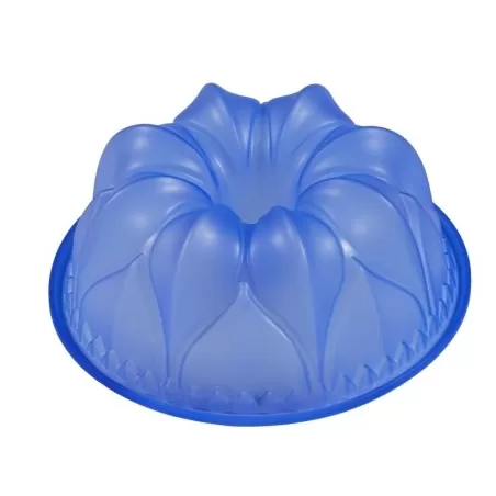 Tortiera ciambella fantasia silicone Ø cm. 23x9,5 h.