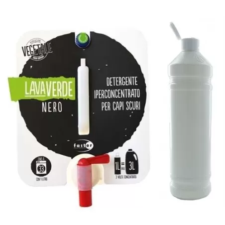 Detersivo alla spina per capi scuri e neri - Lavaverde