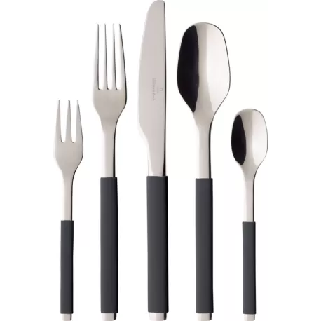 S+ Cosy Grey Servizio tavola 30 pezzi - Villeroy & Boch