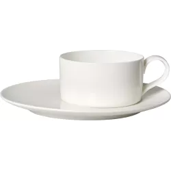 MetroChic blan Tazza te con Piatto 2 pezzi - Villeroy & Boch