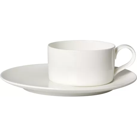 MetroChic blan Tazza te con Piatto 2 pezzi - Villeroy & Boch