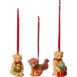 Nostalgic Ornaments Ornamenti Orsetto 3 pezzi - Villeroy & Boch