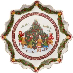 Toy's Fantasy Piatto dolci fondo danza attorno all'albero - Villeroy & Boch