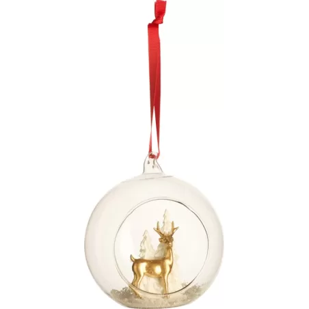 Christmas Toys 2019 Boccia vetro cervo alberi - Villeroy & Boch
