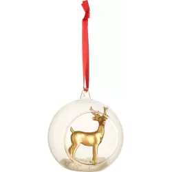 Christmas Toys 2019 Boccia vetro con cervo - Villeroy & Boch