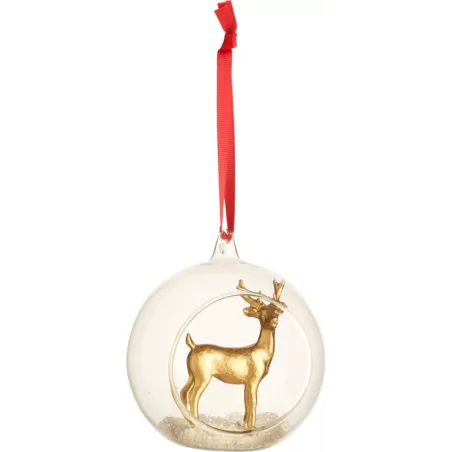 Christmas Toys 2019 Boccia vetro con cervo - Villeroy & Boch