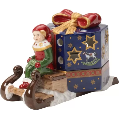 Christmas Light Slitta con gnomo - Villeroy & Boch