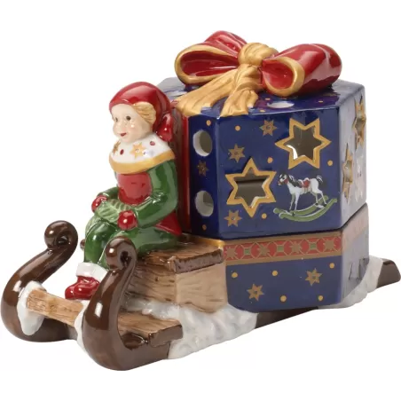 Christmas Light Slitta con gnomo - Villeroy & Boch