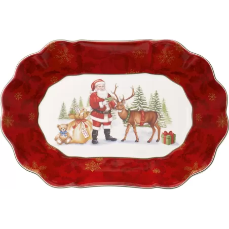 Toy's Fantasy Ciotola ovale grande Babbo Natale - Villeroy & Boch