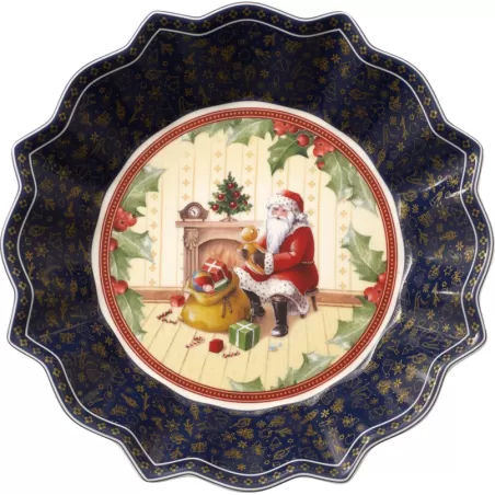 Toy's Fantasy Coppa grande Babbo Natale al camino - Villeroy & Boch