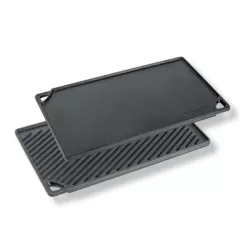Piastra Griglia reversibile Cm.42,55x24,13x1,57 - Lodge