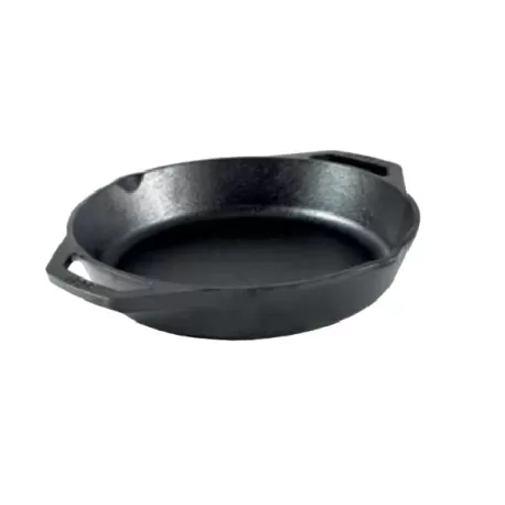 Tegame tondo con manici Cm.37x30,48Øx5,7 - Lodge