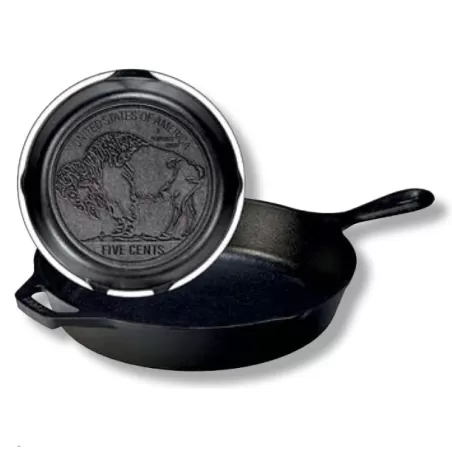 Padella Logo Bufalo Cm.40,94xØ27,13x5,33 - Lodge