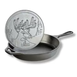 Padella Logo Cervo Cm.40,97xØ27,15x5,08 - Lodge