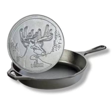 Padella Logo Cervo Cm.40,97xØ27,15x5,08 - Lodge