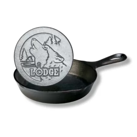 Padella Logo Lupo Cm.25,86xØ16,97x3,48 - Lodge