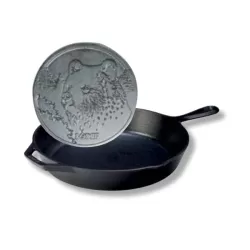 Padella Logo Orso Cm.45,72xØ31,90x5,72 - Lodge