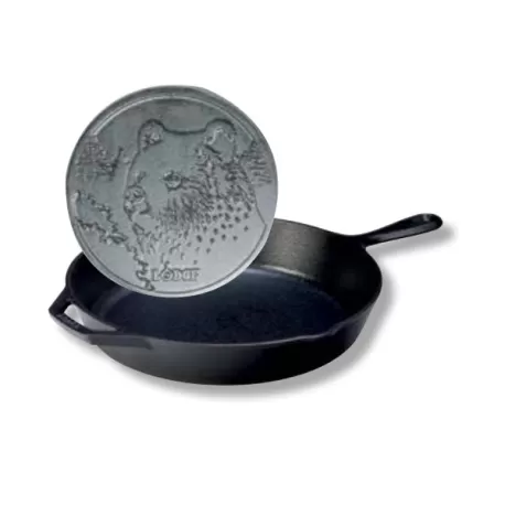 Padella Logo Orso Cm.45,72xØ31,90x5,72 - Lodge