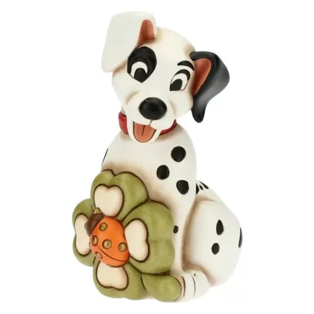 La carica dei 101 Dalmata con quadrifoglio Cm. 20 - Thun