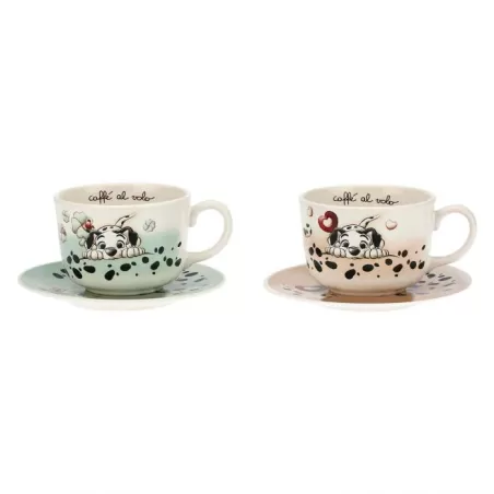 La carica dei 101 Set 2 tazze grandi con Dalmata - Thun