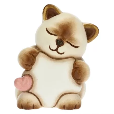 Gattino lei rosa con stella personalizzabile - Thun